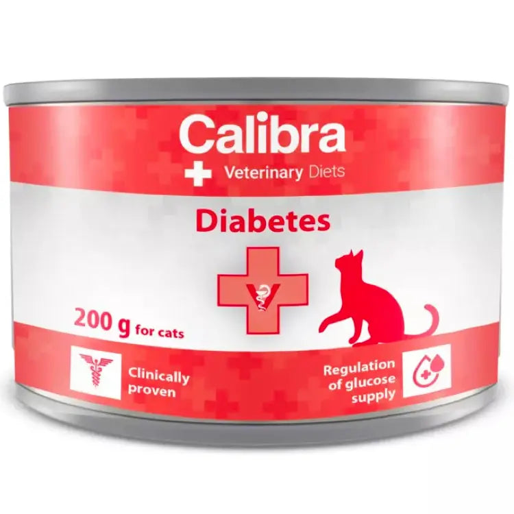 CALIBRA VD CANS CAT DIABETES 200G Calibra