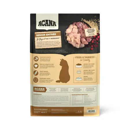 ACANA HOMESTEAD HARVEST CHICKEN WITH TURKEY DRY CAT FOOD ACANA
