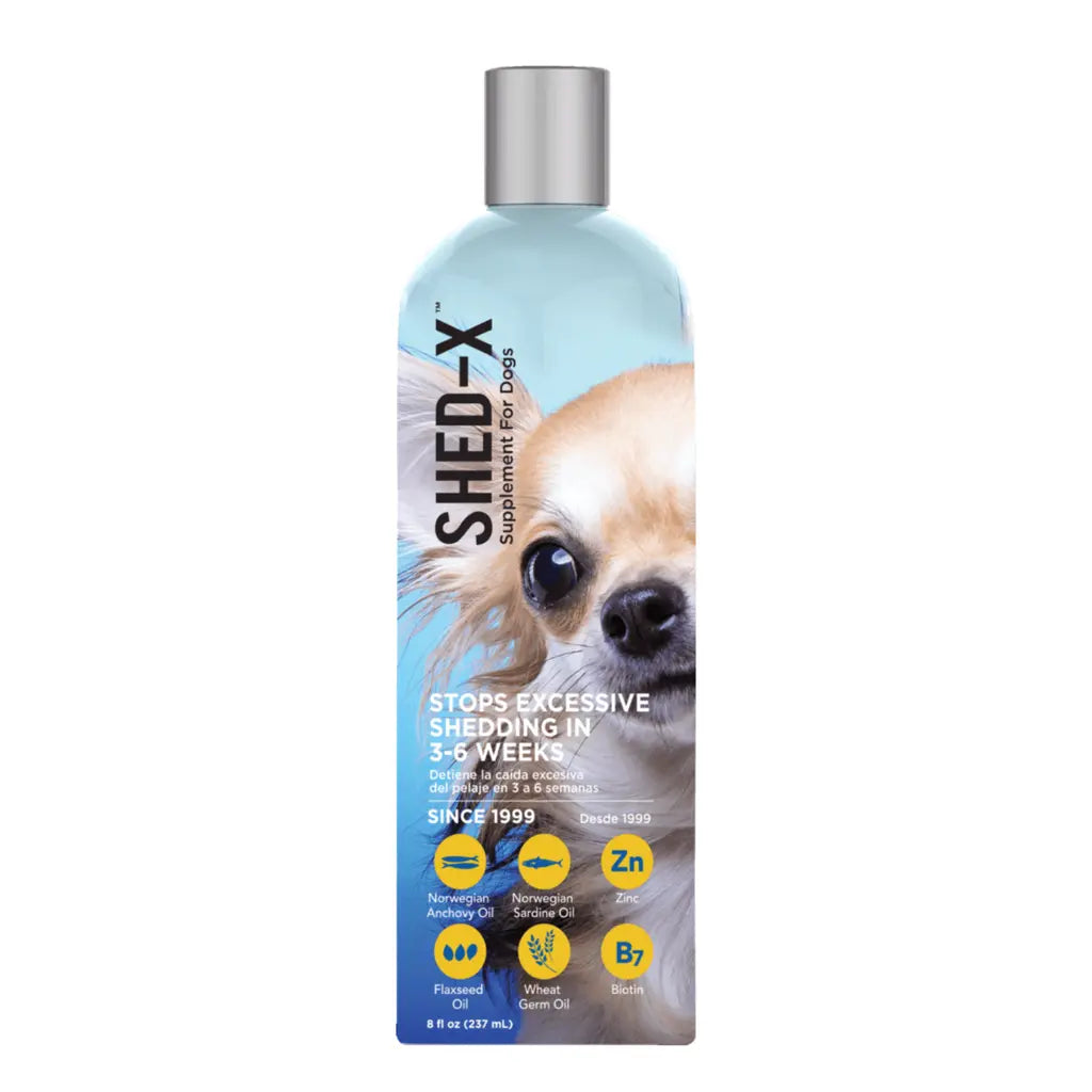 SYNERGY LABS SHED-X SUPPLEMENT FOR DOGS 8oz SYNERGY LABS