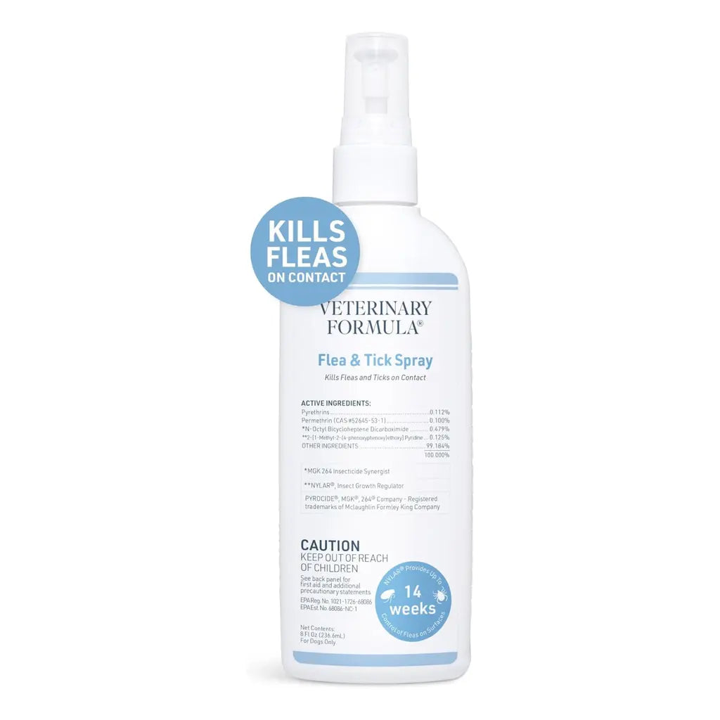 SYNERGY LABS VETERINARY FORMULA FLEA & TICK SPRAY 237ML SYNERGY LABS