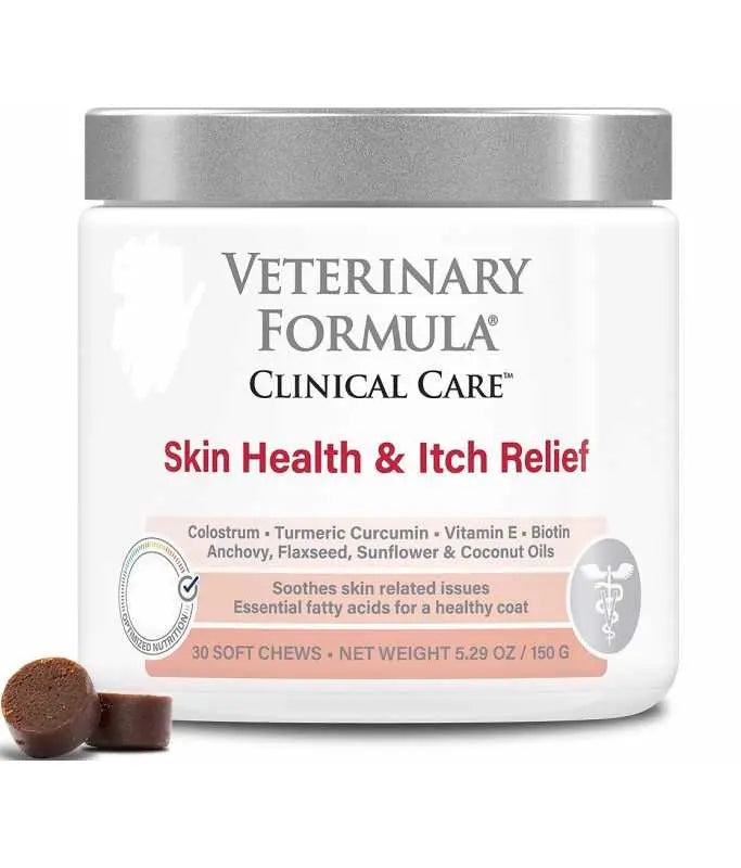 SYNERGY LABS VETERINARY FORMULA CLINICAL CARE SKIN HEALTH & ITCH RELIEF 150G SYNERGY LABS