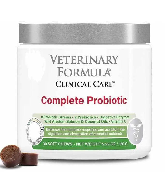 SYNERGY LABS VETERINARY FORMULA CLINICAL CARE COMPLETE PROBIOTIC 150G SYNERGY LABS