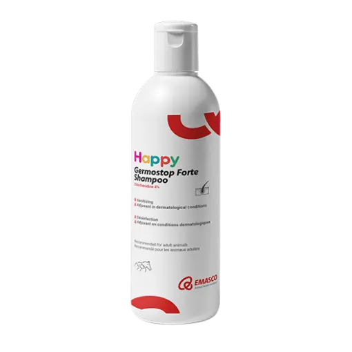 HAPPY GERMOSTOP FORTE SHAMPOO 200ML EMASCO