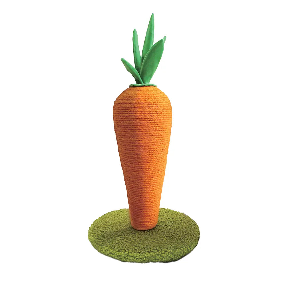 FOFOS Carrot Cat Scratching Post Petszapp