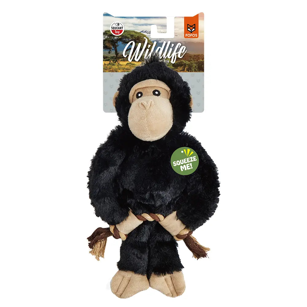 FOFOS WILDLIFE PLUSH DOG TOY FOFOS