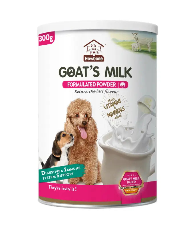 HOWBONE GOAT'S MILK FORMULATED POWDER 300G HOWBONE