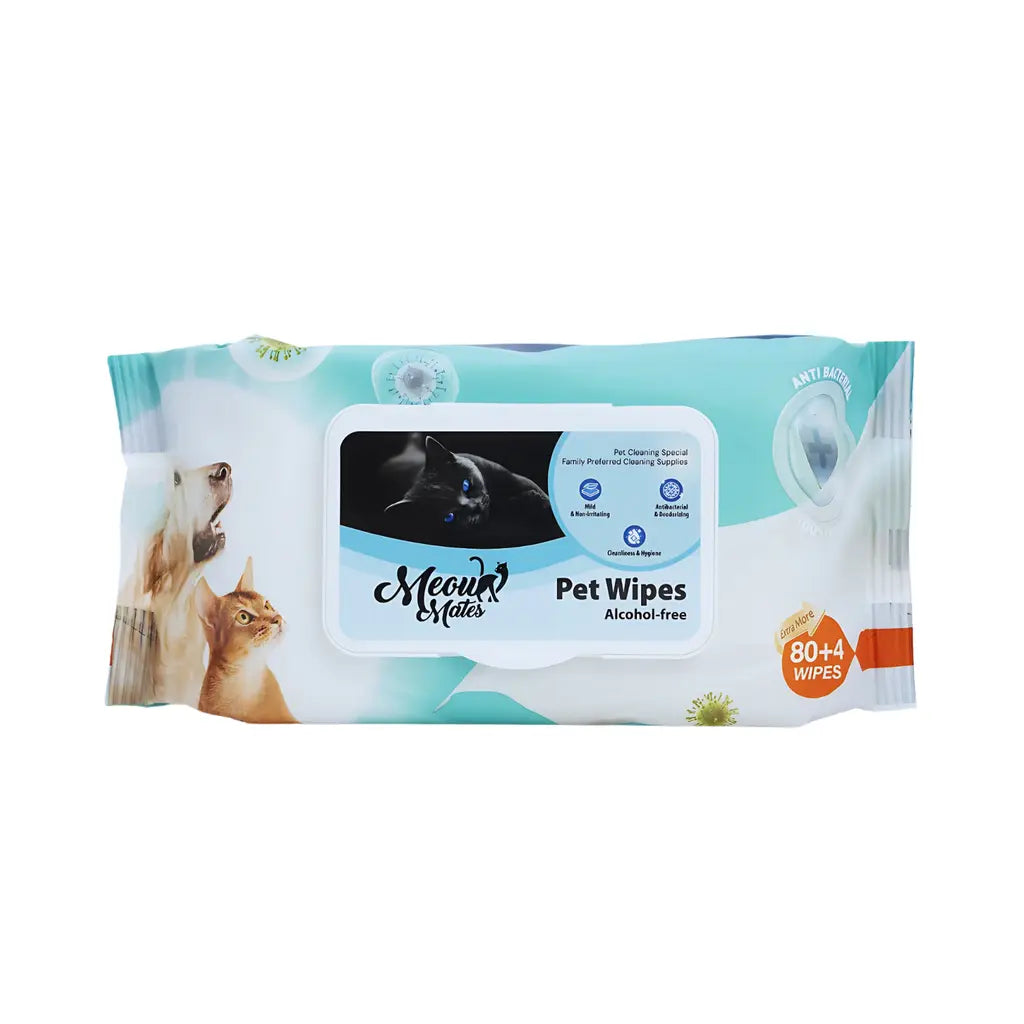 MEOW MATES ALL PURPOSE PET WIPES Meow Mates