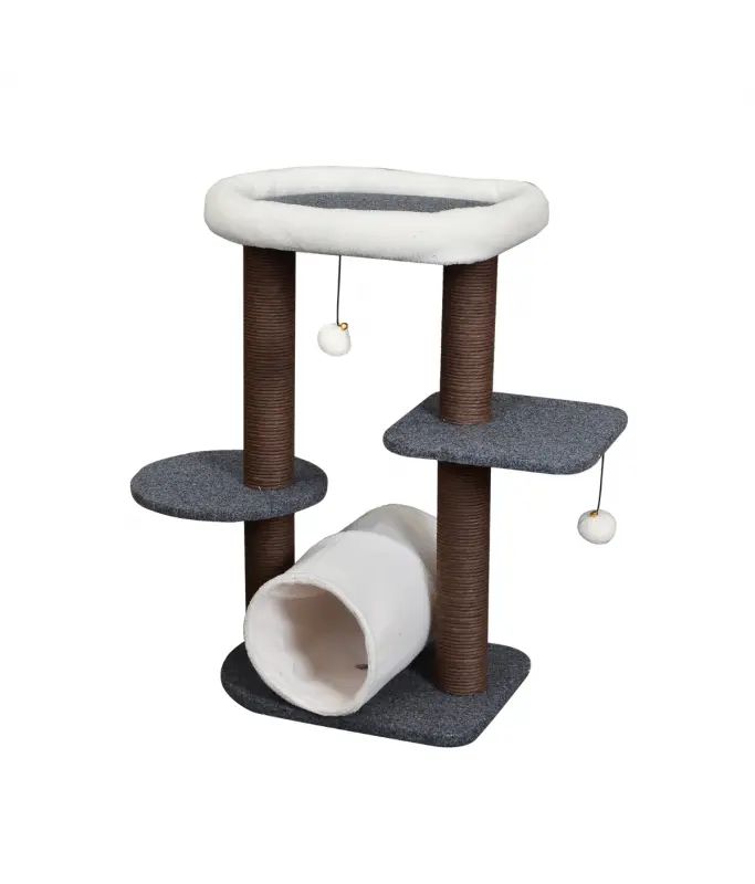 Catry Stylish Cat Tree with Scratch Post Catry