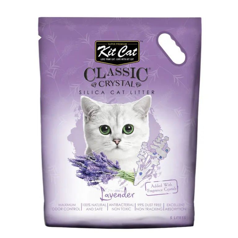KIT CAT CLASSIC CRYSTAL CAT LITTER 5 LITRES KIT CAT