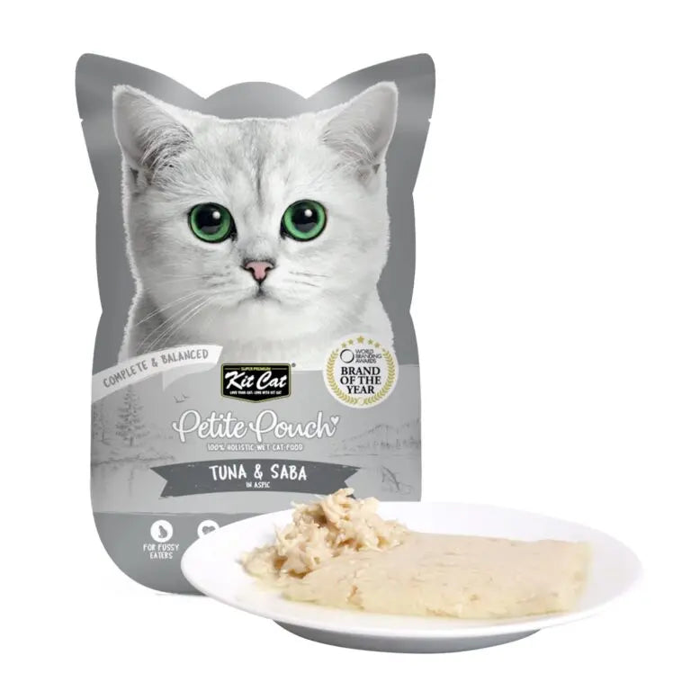 KIT CAT PETITE POUCH TUNA & SABA 70G KIT CAT