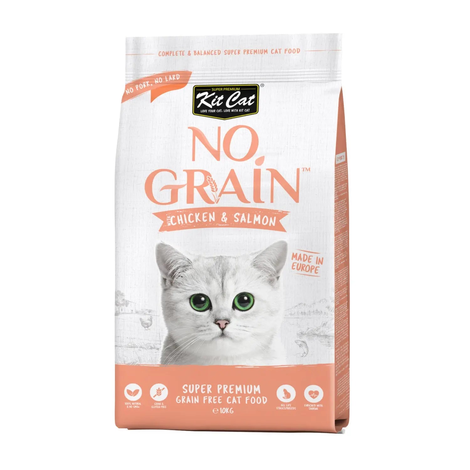 KIT CAT NO GRAIN CAT DRY FOOD KIT CAT