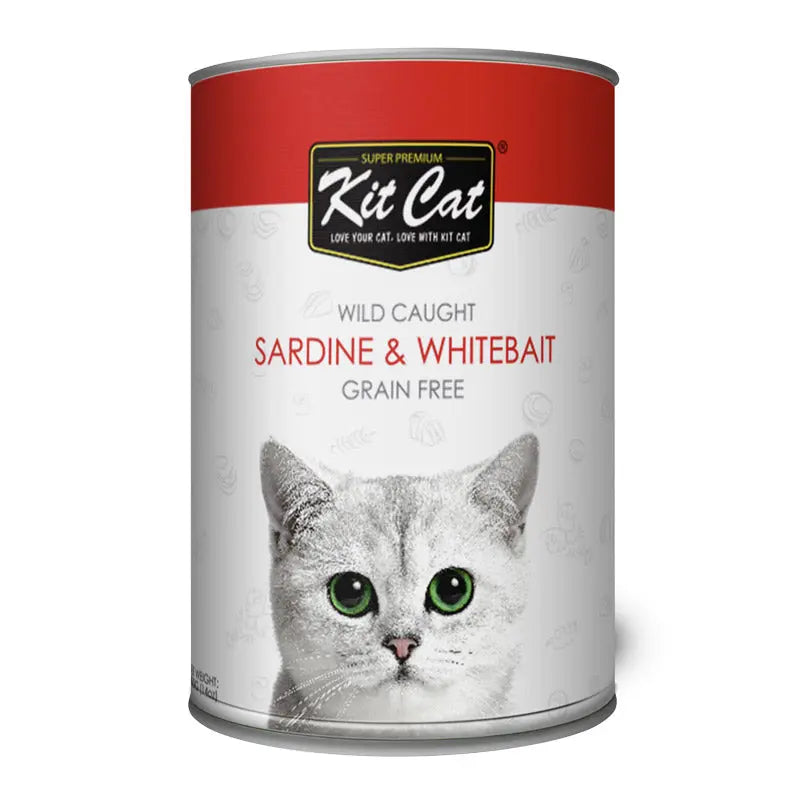KIT CAT WILD CAUGHT WET FOOD 400G KIT CAT