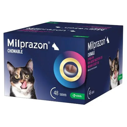MILPRAZON CHEWABLE FOR CATS 1 TABLET KRKA