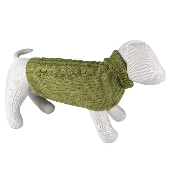 Duvo+ Dog Sweater Cozy, Green[Size - XL] Duvo+