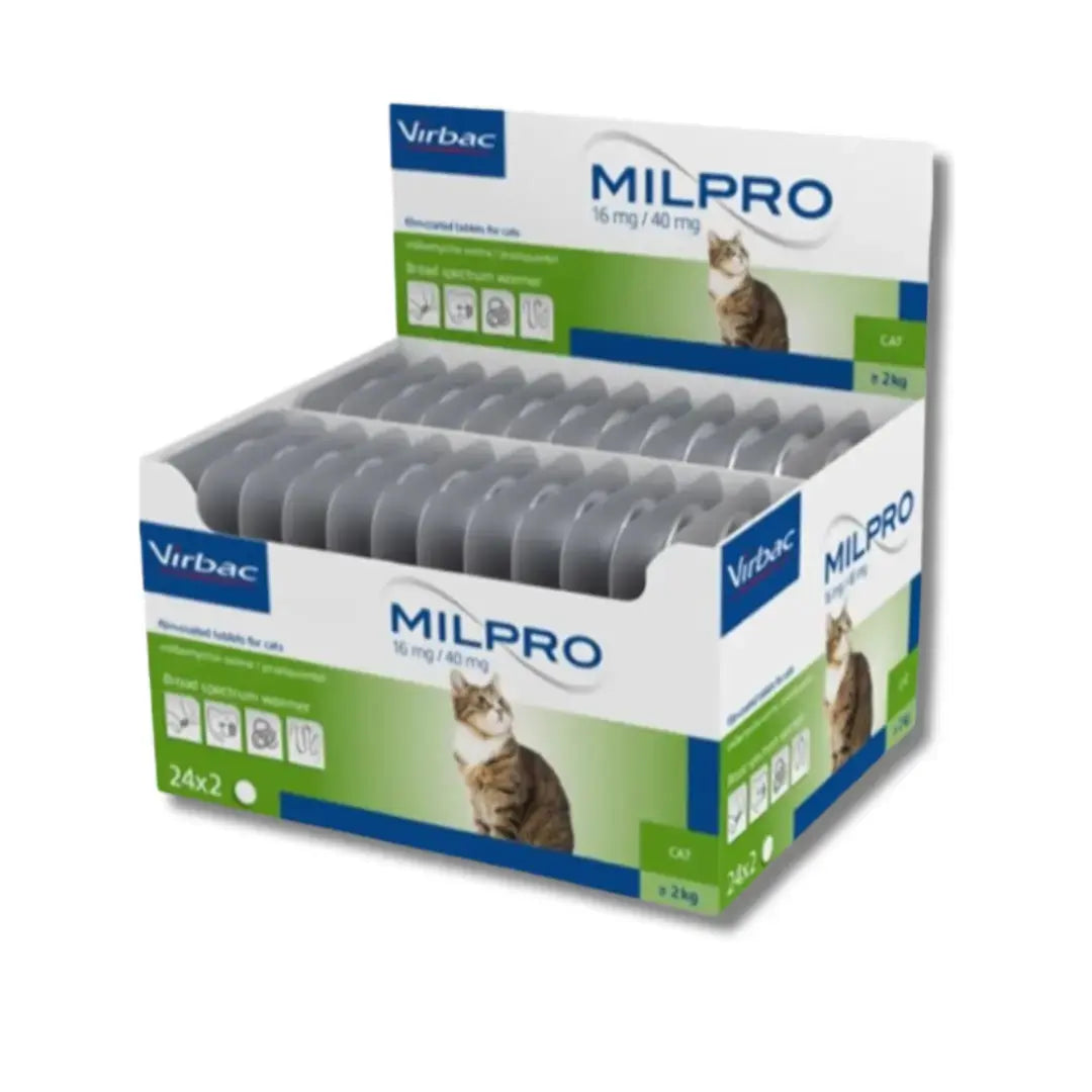 MILPRO DEWORMING FOR CATS VIRBAC