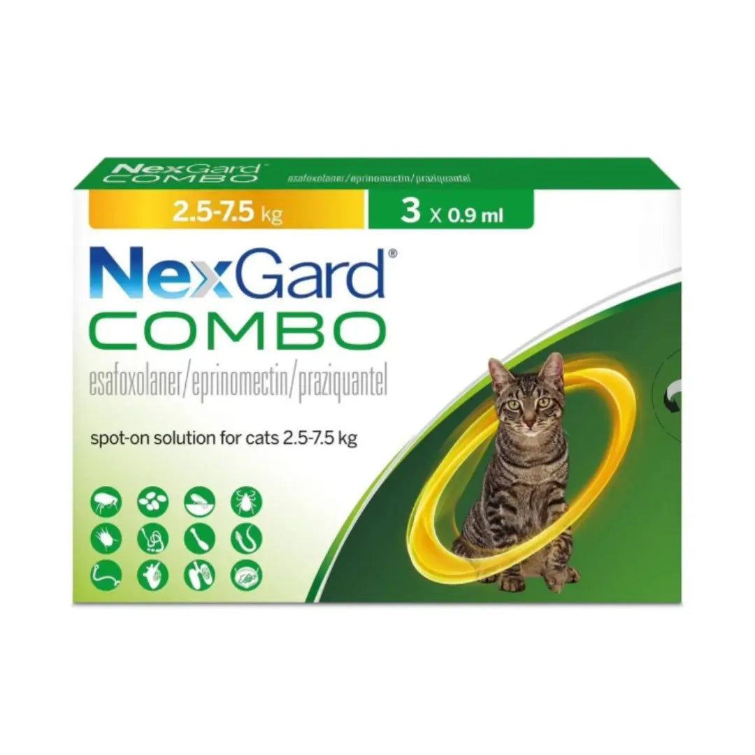 NEXGARD COMBO FOR CATS 2.5-7.5KG Petszapp