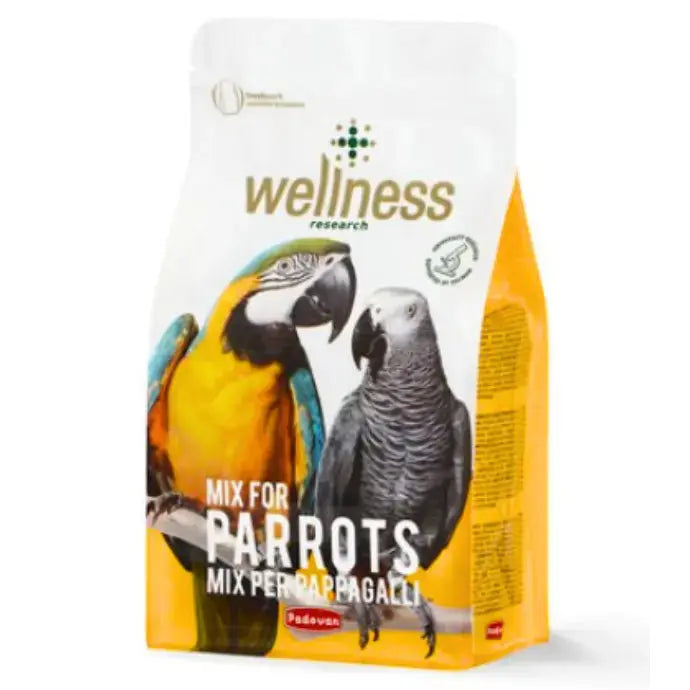 PADOVAN WELLNESS PARROTS FOOD Padovan