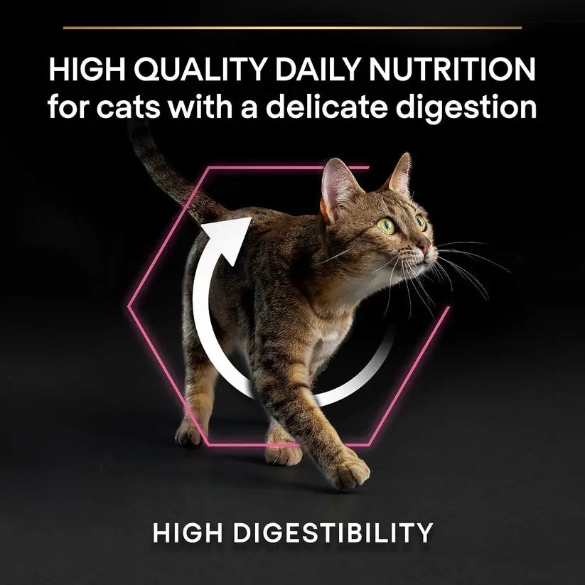 PURINA® PRO PLAN® ADULT DELICATE DIGESTION TURKEY DRY CAT FOOD PetFit.ae