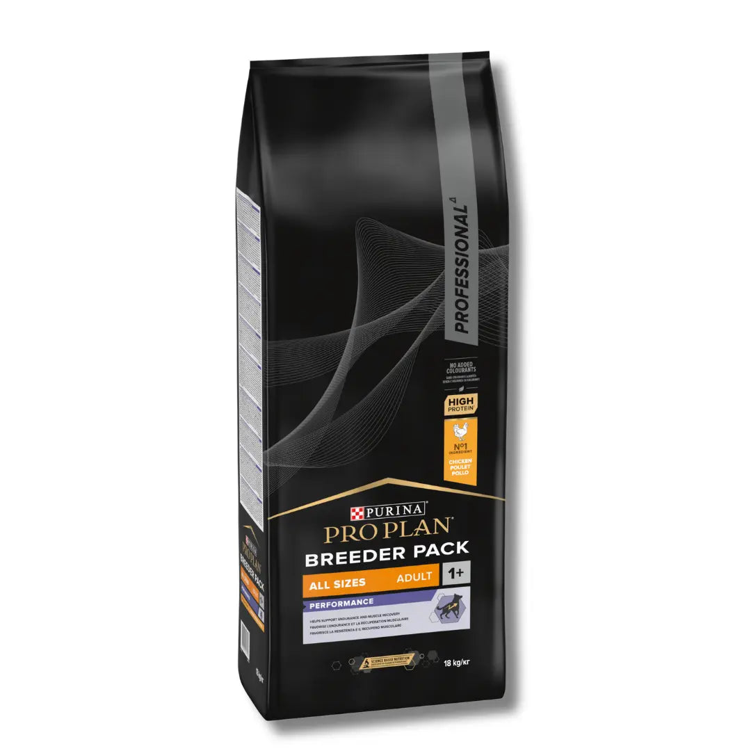 PURINA PRO PLAN PERFORMANCE ADULT BREEDER PACK ALL SIZES CHICKEN 18KG Purina Pro Plan
