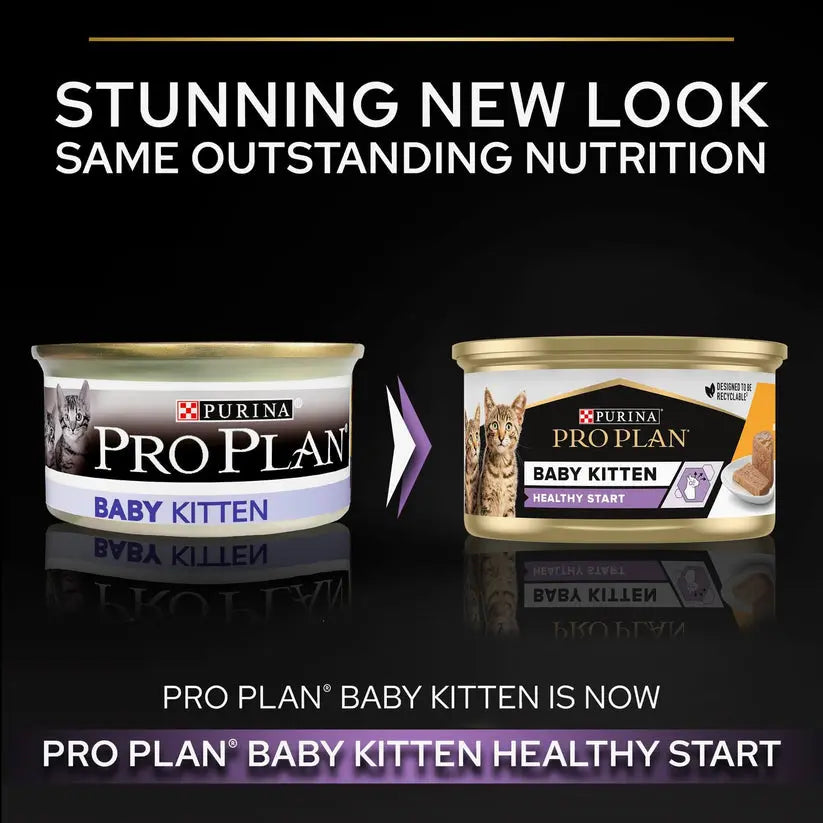 PURINA® PRO PLAN® KITTEN BABY MOUSSE CHICKEN WET FOOD PetFit.ae