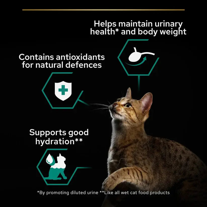 PRO PLAN STERILISED WET CAT FOOD WITH BEEF GRILLED IN GRAVY 26 x 85G Purina Pro Plan