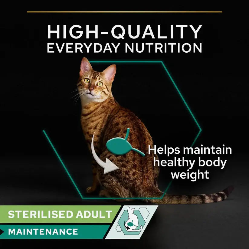 PRO PLAN STERILISED WET CAT FOOD WITH BEEF GRILLED IN GRAVY 26 x 85G Purina Pro Plan
