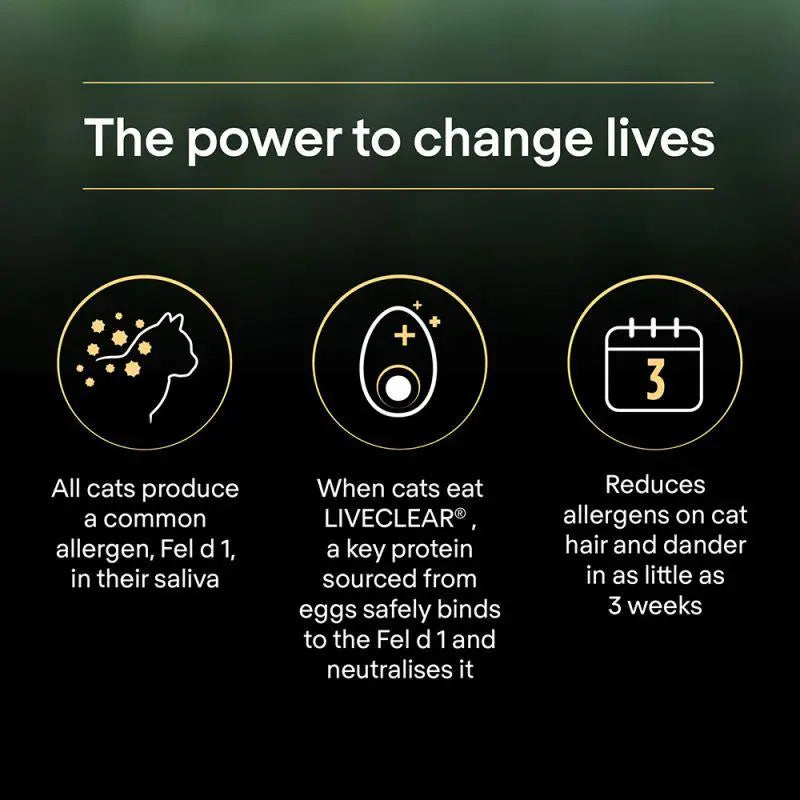 PURINA PRO PLAN LIVECLEAR STERILISED ADULT, RICH IN TURKEY DRY CAT FOOD 1.4 KG PetFit.ae