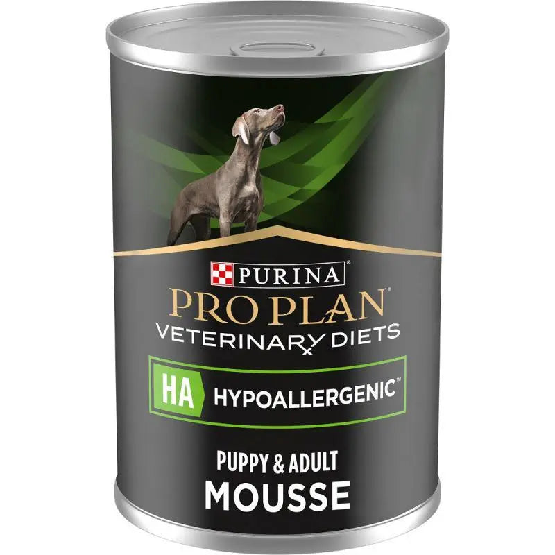 PURINA® PRO PLAN® VETERINARY DIETS CANINE MOUSSE HYPOALLERGENIC WET DOG FOOD 400 GM PetFit.ae