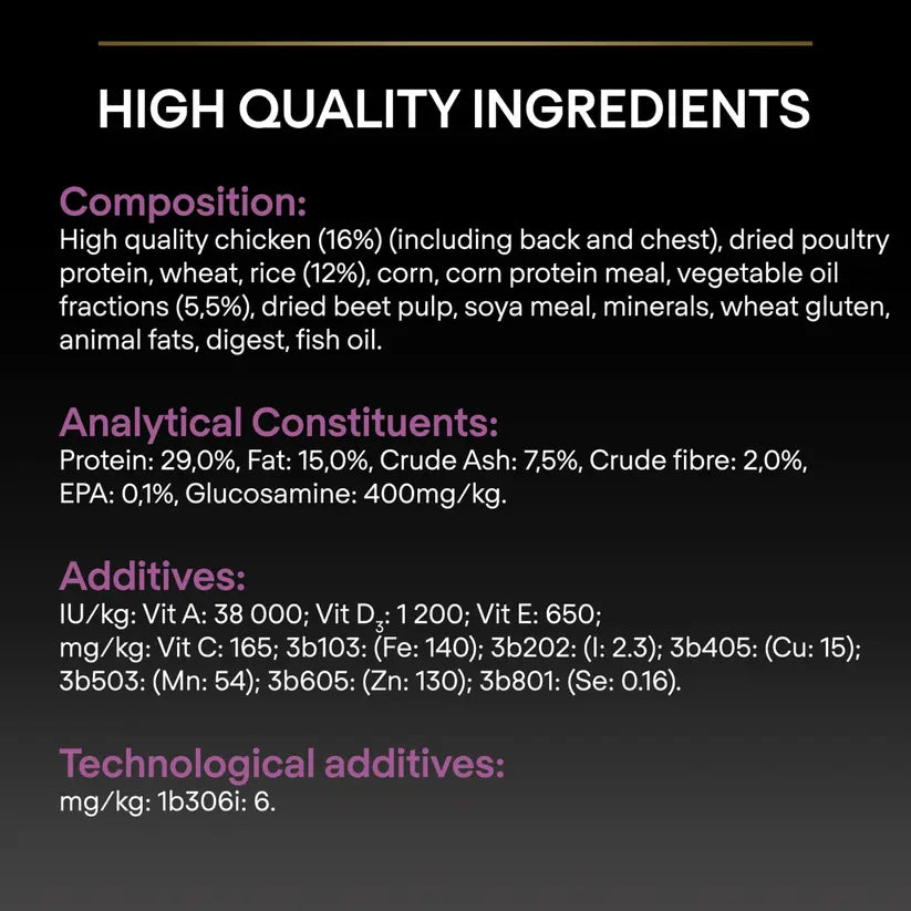 PURINA® PRO PLAN® MEDIUM & LARGE ADULT 7+ AGE DEFENCE, RICH IN CHICKEN DRY DOG FOOD OPTIAGE PetFit.ae