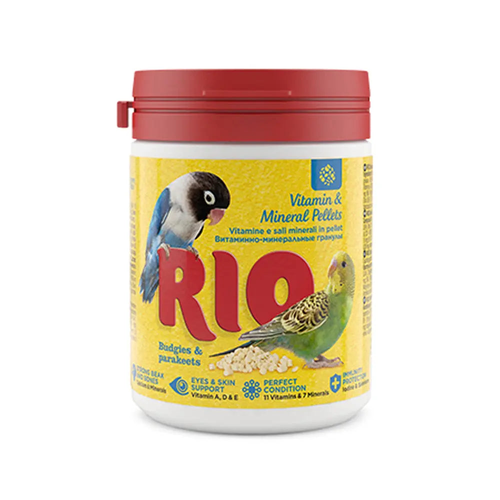 RIO Vitamin and mineral pellets for Budgies and Parakeets Petszapp