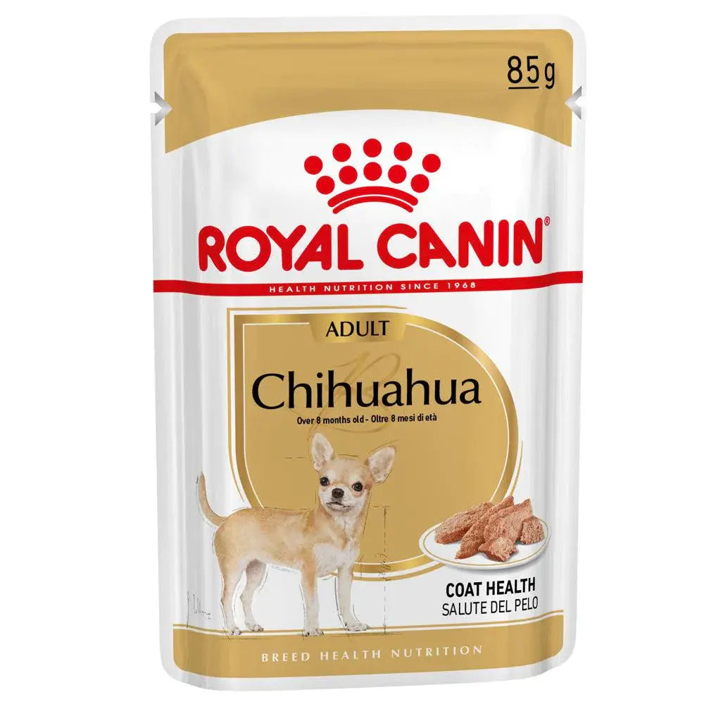 ROYAL CANIN BREED HEALTH NUTRITION CHIHUAHUA ADULT WET FOOD POUCH, 85G Royal Canin