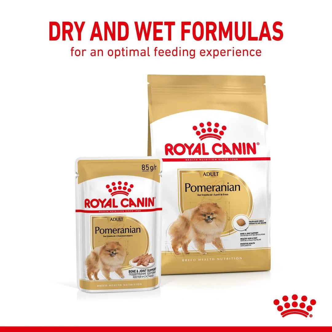 ROYAL CANIN BREED HEALTH NUTRITION POMERANIAN WET FOOD POUCH, 85G Royal Canin