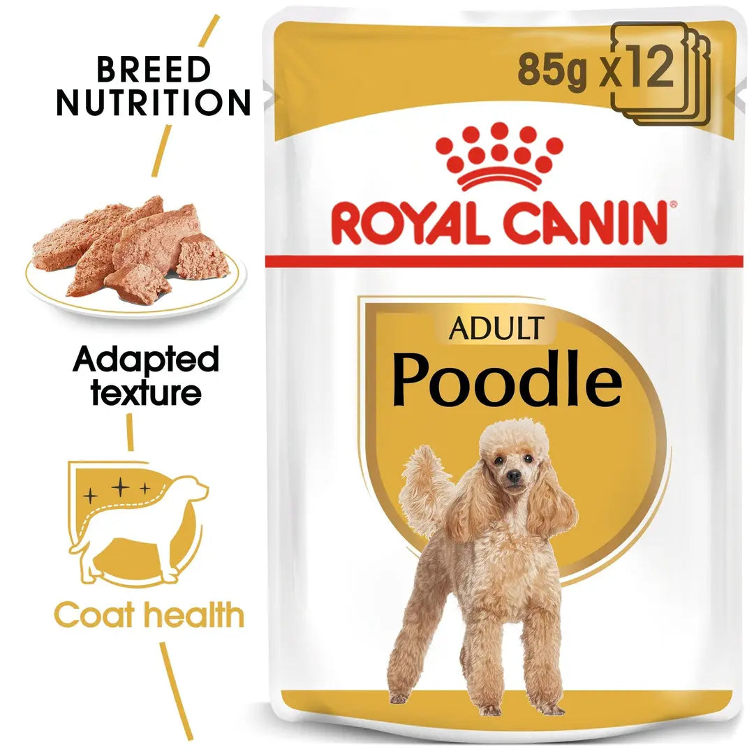 ROYAL CANIN BREED HEALTH NUTRITION POODLE ADULT WET FOOD POUCH, 85G Royal Canin