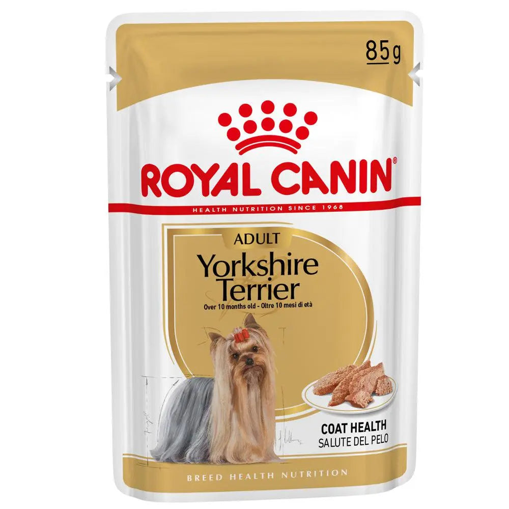 ROYAL CANIN BREED HEALTH NUTRITION YORKSHIRE ADULT WET FOOD POUCH, 85G Royal Canin