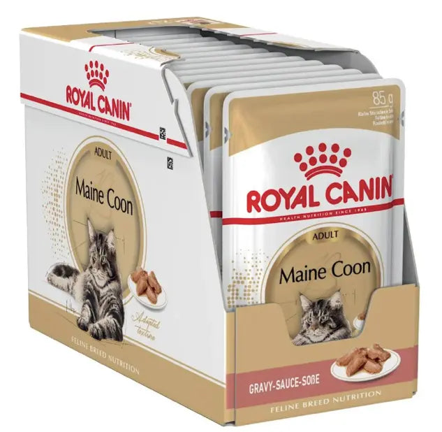 ROYAL CANIN FELINE BREED NUTRITION MAINE COON WET FOOD POUCH, 85G Royal Canin