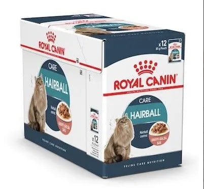 ROYAL CANIN FELINE CARE NUTRITION HAIRBALL GRAVY WET FOOD POUCH, 85G Royal Canin