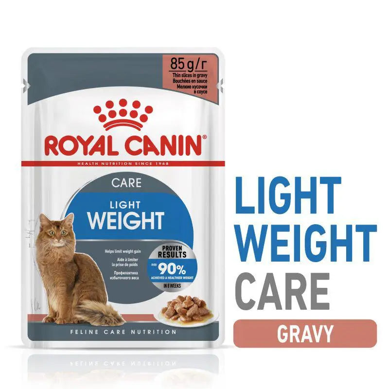 ROYAL CANIN FELINE CARE NUTRITION LIGHT WEIGHT CARE WET FOOD POUCH, 85 G Royal Canin