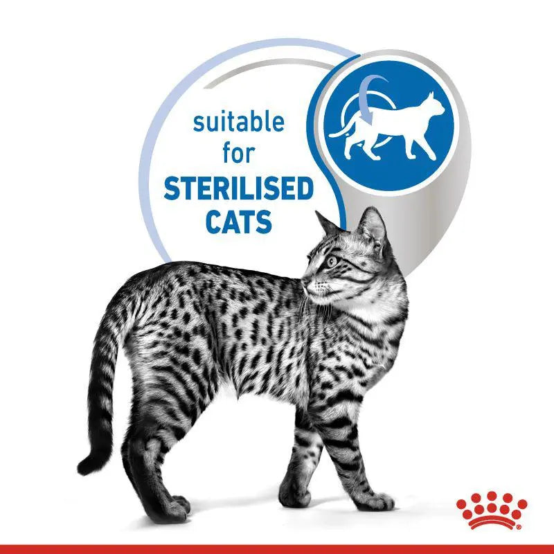 ROYAL CANIN FELINE HEALTH NUTRITION INDOOR STERILISED 7+ GRAVY WET FOOD POUCH, 85G Royal Canin