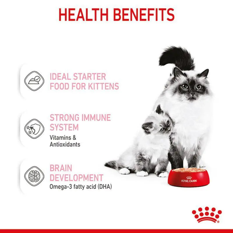 ROYAL CANIN FELINE MOTHER & BABYCAT MOUSSE WET FOOD CAN, 195Gx12 cans Royal Canin