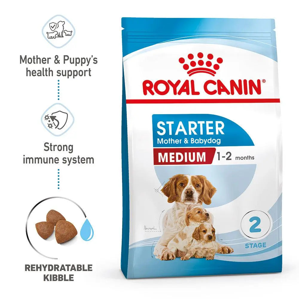 ROYAL CANIN SIZE HEALTH NUTRITION MEDIUM STARTER 4 KG Royal Canin