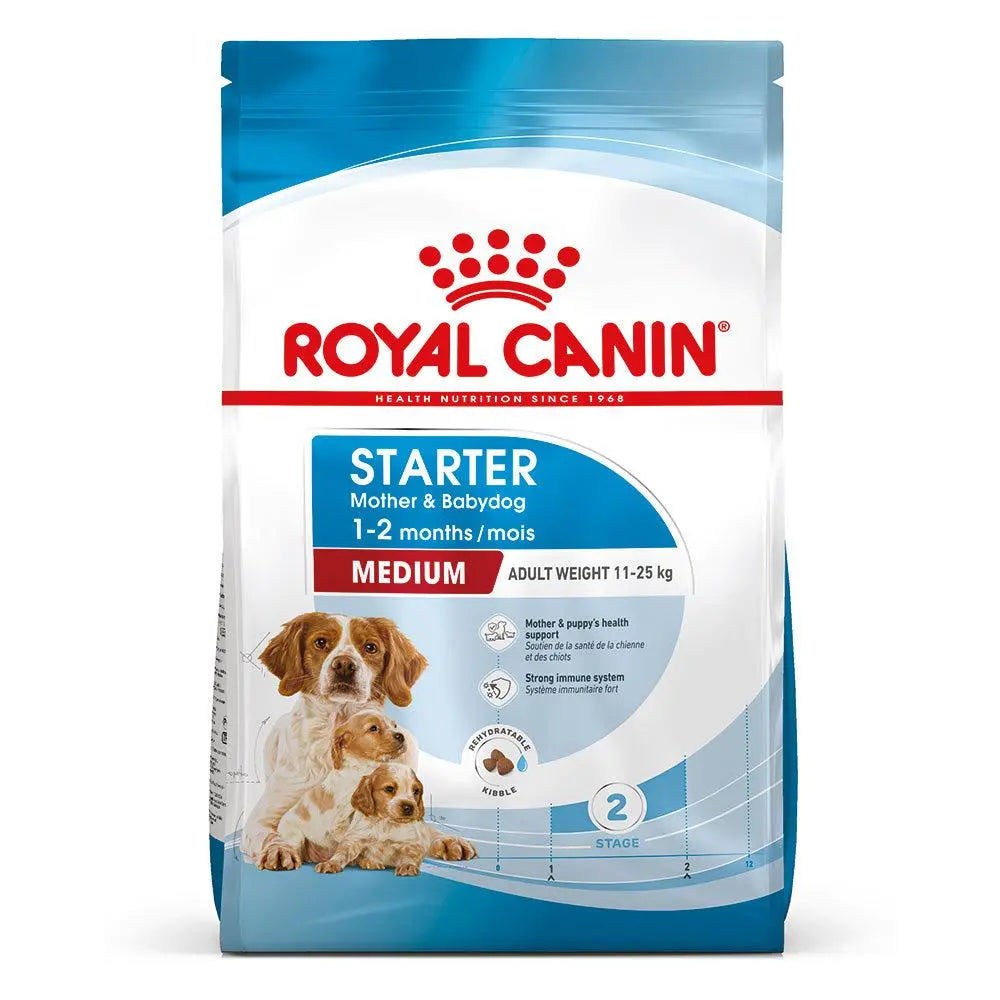 ROYAL CANIN SIZE HEALTH NUTRITION MEDIUM STARTER 4 KG Royal Canin