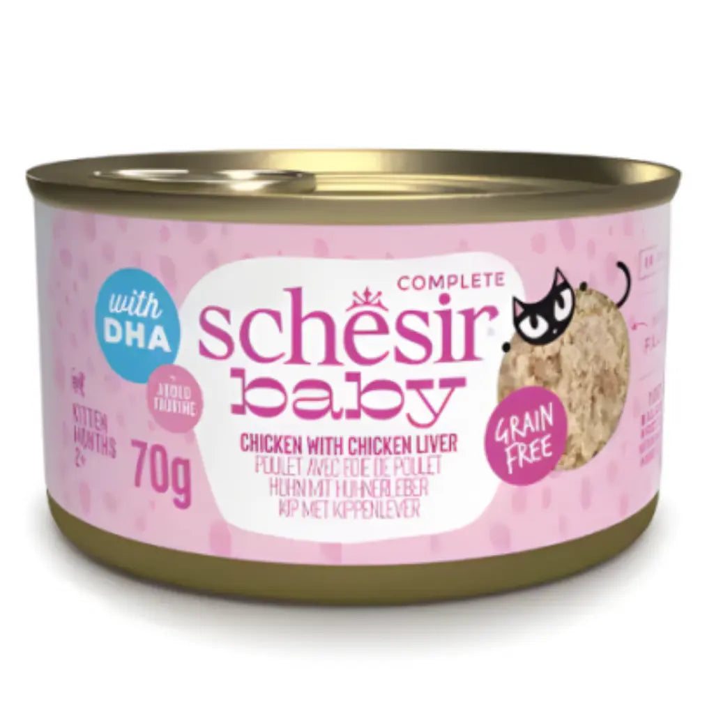 SCHESIR BABY KITTEN WHOLEFOOD CHICKEN 70G Schesir