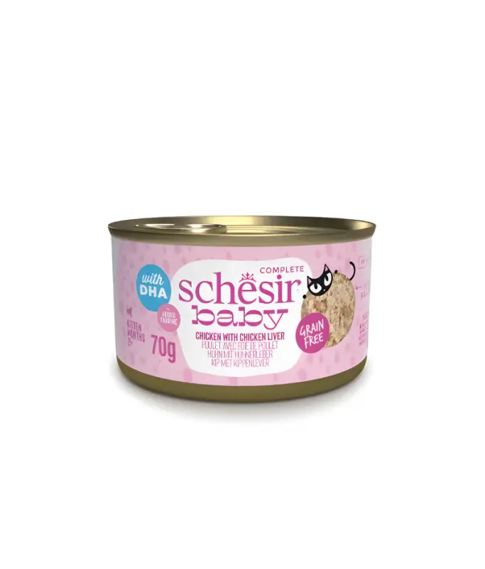 SCHESIR BABY KITTEN COMPLETE 12x70G Schesir