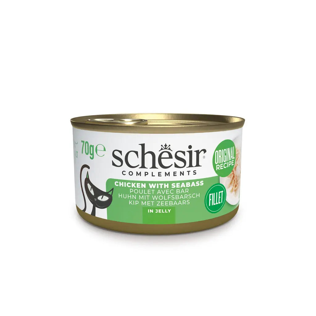SCHESIR COMPLEMENTS CAT WET FOOD IN JELLY CAN 70G Schesir