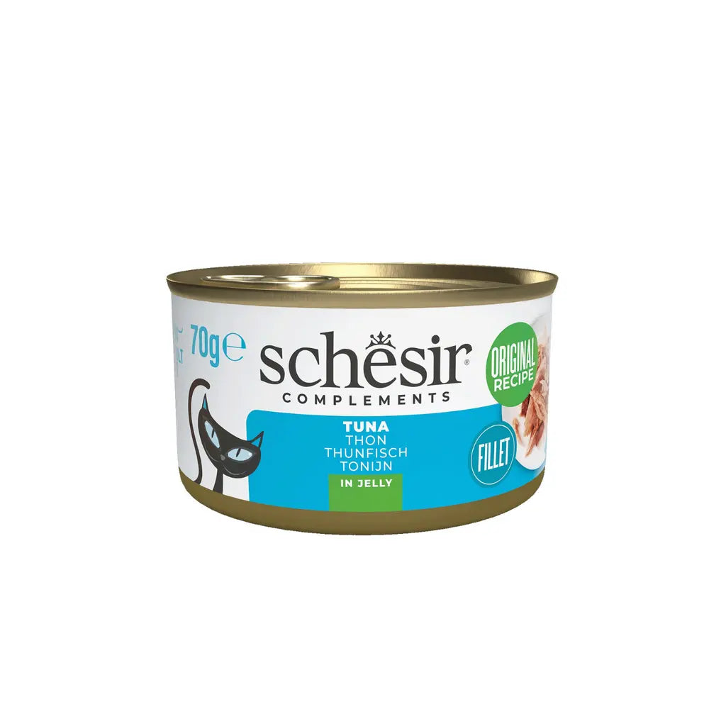 SCHESIR COMPLEMENTS CAT WET FOOD IN JELLY CAN 70G Schesir