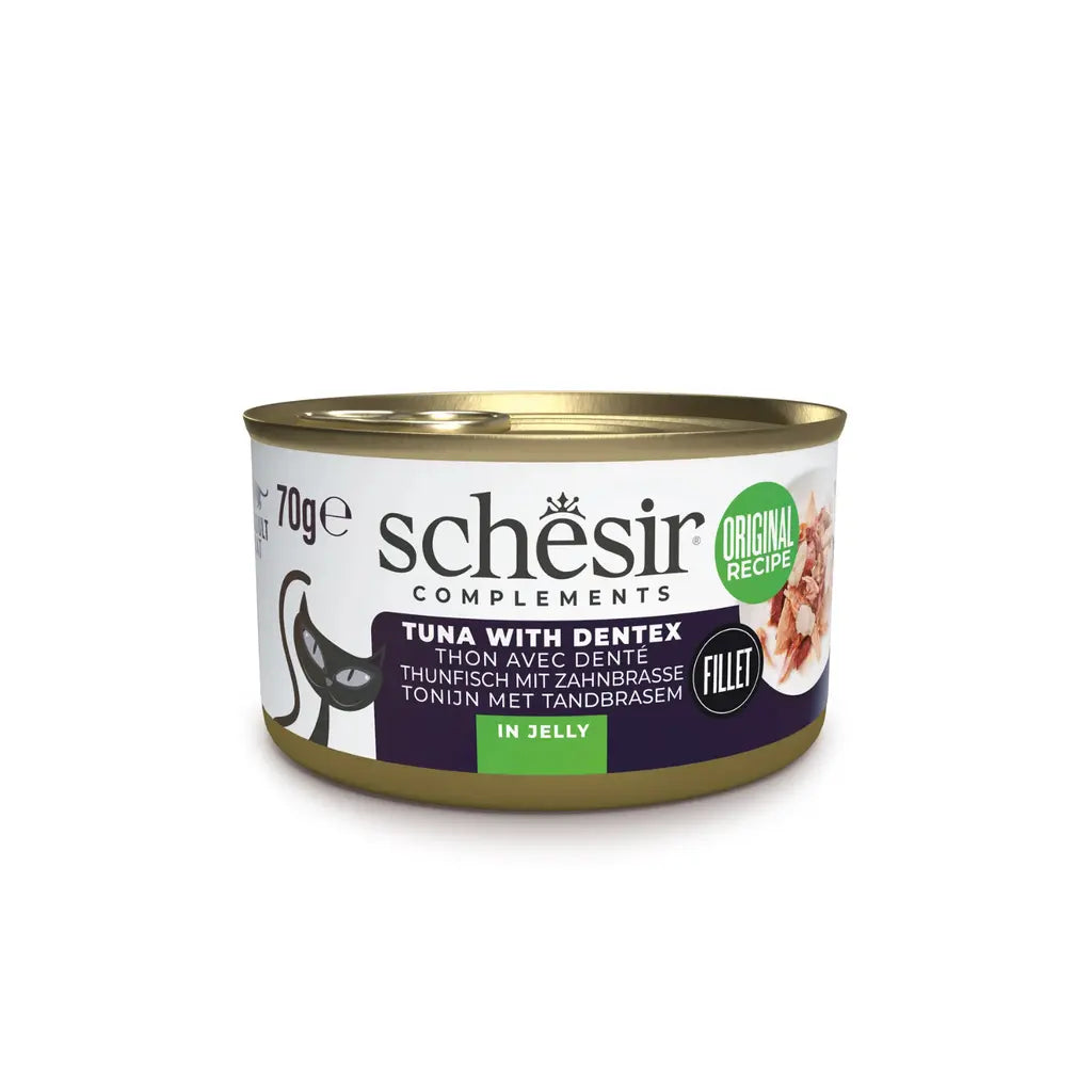 SCHESIR COMPLEMENTS CAT WET FOOD IN JELLY CAN 70G Schesir