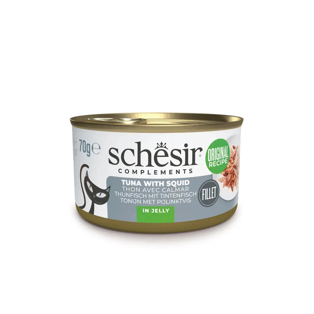 SCHESIR COMPLEMENTS CAT WET FOOD IN JELLY CAN 70G Schesir