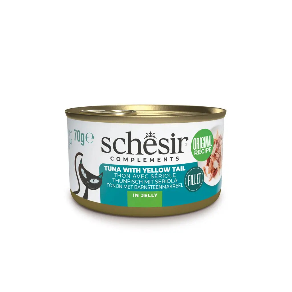 SCHESIR COMPLEMENTS CAT WET FOOD IN JELLY CAN 70G Schesir