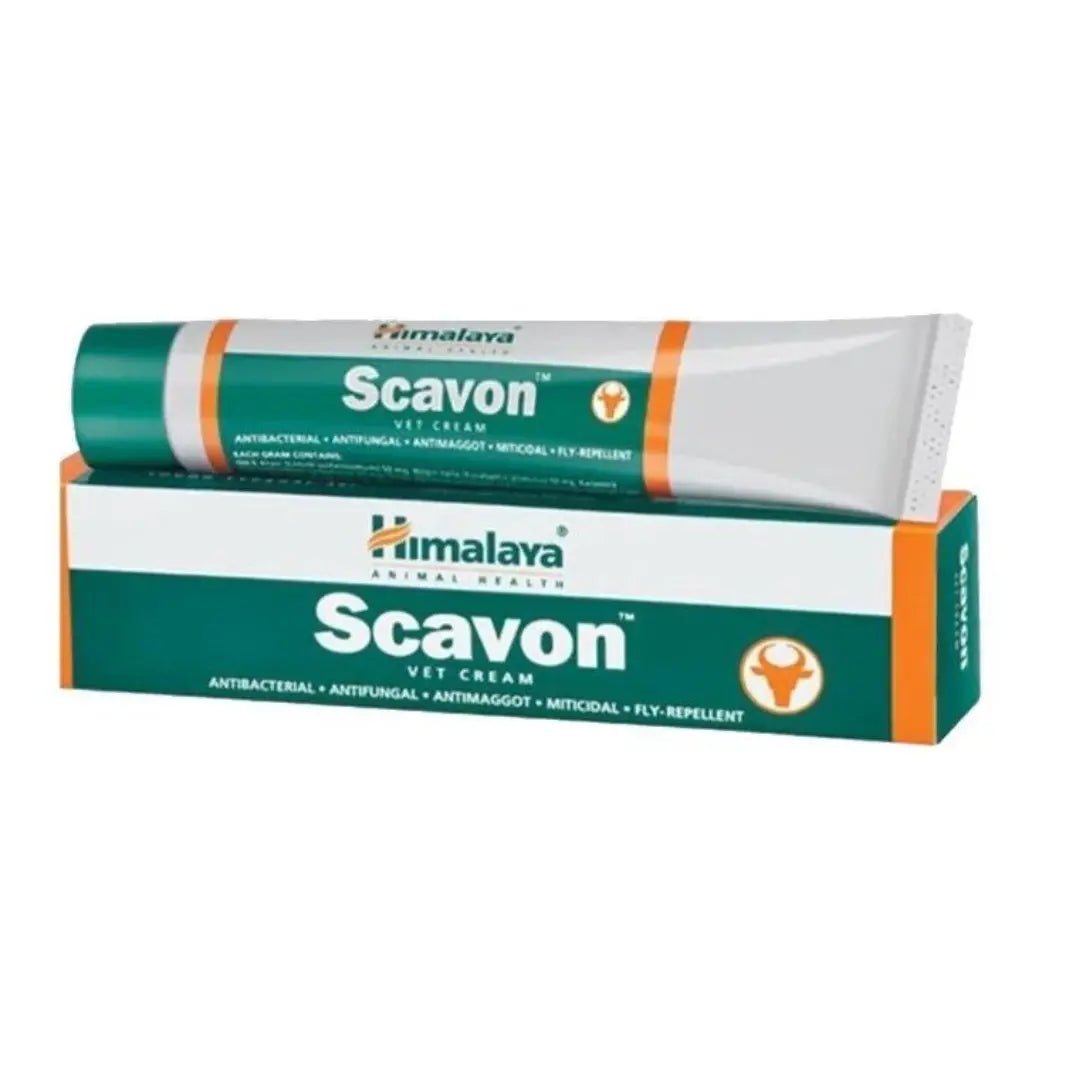 HIMALAYA SCAVON VET CREAM WOUND HEALER ANTIMICROBIAL CREAM FOR DOGS & CATS 50 Gm Himalaya