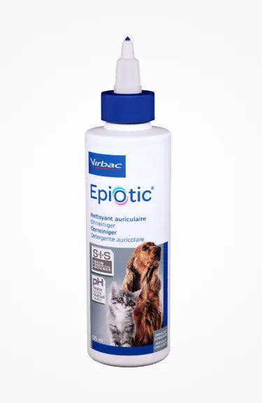 VIRBAC EPI-OTIC ADVANCED EAR CLEANSER FOR DOGS AND CATS ALL SIZES 125ML VIRBAC